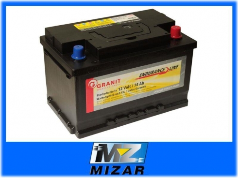 Akumulator 12V 72Ah 680A +P GRANIT Endurance Line-10996