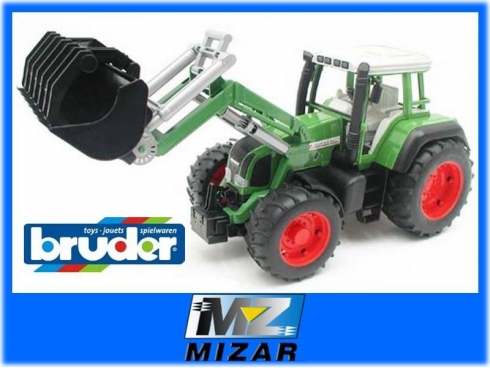 Ciągnik Fendt Favorit 936 Vario z ład. Bruder 02062-11086