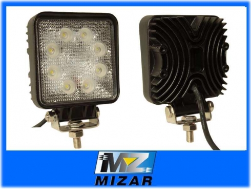 LAMPA ROBOCZA 8 LED 12V 24V 24W ŚWIATŁO SKUPIONE 1920lm-14618