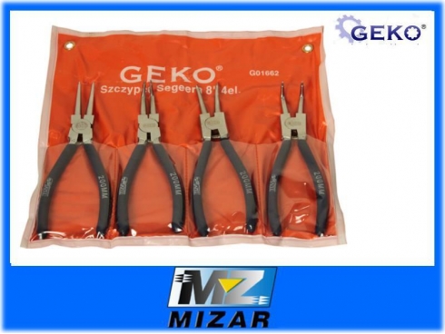 Szczypce segera 200mm 4szt. GEKO-17408