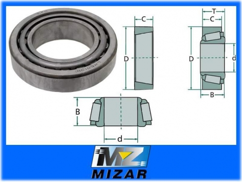 ŁOŻYSKO 41,28x73,43x14,73mm 501349/310 GRANIT-18376