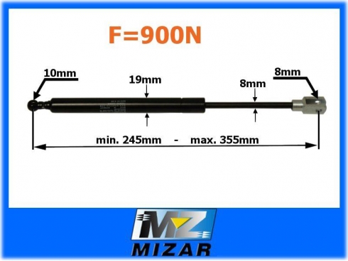 AMORTYZATOR MASKI JOHN DEERE AL77767 SERIA 6000-20720