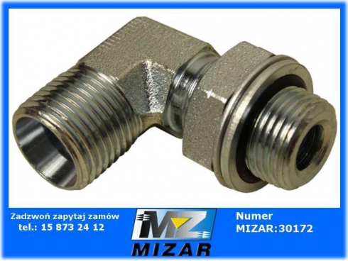 Kolano ustawne 3/8" BSP x M18x1,5 12L-22595