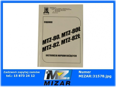 Instrukcja napraw Pronar MTZ 82-23559