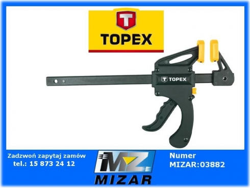 ŚCISK AUTOMATYCZNY 150x50mm TOPEX 12A515-23951