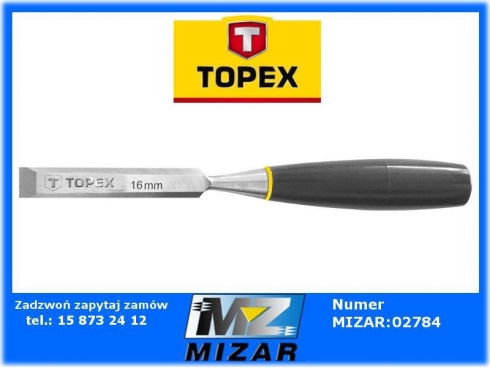 Dłuto do drewna 6mm Topex 09A106 plastikowy uchwyt-23935