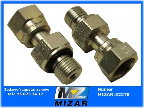 Złącze proste M-ORFS 9/16" x 1/4" FS BSP-24187