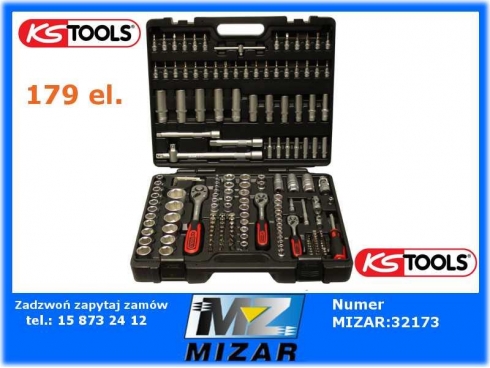 Zestaw kluczy nasadowych KS Tools 9170779-24156