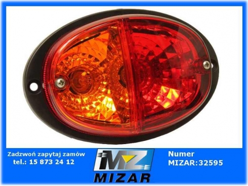 Lampa tylna zespolona AMP/Deutsch L/P Zetor JD LT3.48441-24578