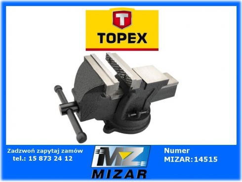 Imadło ślusarskie obrotowe 100mm 6,5kg TOPEX 07A210-24659