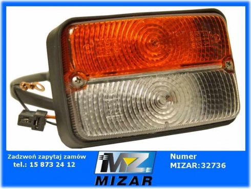 Lampa przednia Case Claas Landini Massey Freguson Cobo 1695628M91 -24729