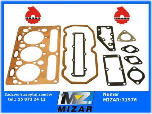Zestaw uszczelek głowicy MF3 ORYGINAŁ URSUS-24842