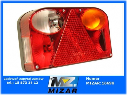 LAMPA ZESPOLONA FT-88 TYLNA PRAWA PROSTOKĄTNA-24810