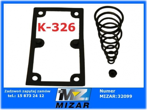 Zestaw uszczelnień podnośnika hydraulicznego 1,6tA K326 K-326-24909