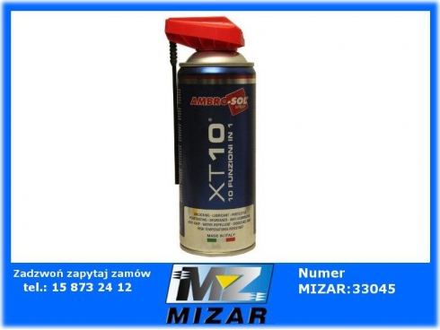 Płynny smar wielofunkcyjny XT10 400ml HQ-25130