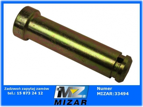 Sworzeń wieszaka dolny do widełek T-25 A2056371 A2056371-10 15,5 mm-25694