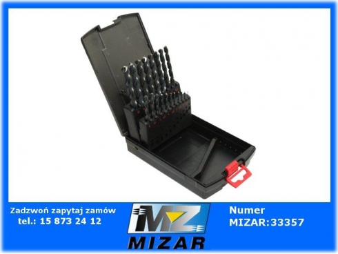 Wiertła do metalu Zebra HSS 1-10mm Wurth-26582