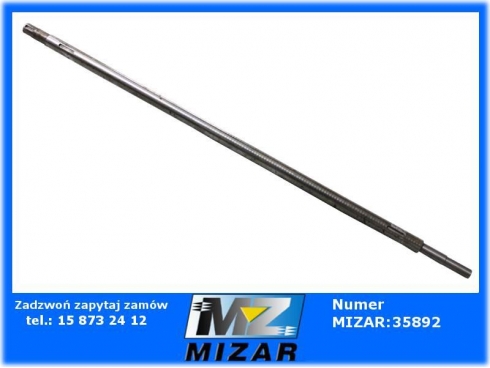 Wał napędowy przedni 144,5cm fi 40mm kopaczka elewatorowa 5609100300-26943