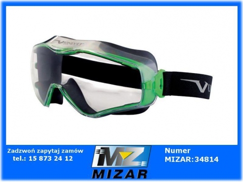 Gogle 6x3 przeźroczyste U+DC Univet-27783