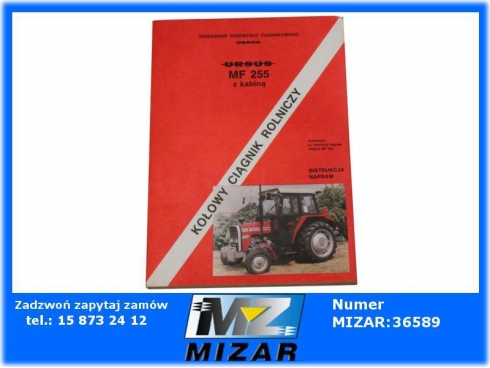 Instrukcja napraw suplement Massey Ferguson 255-27936