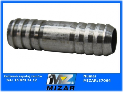 Złącze przewodu wodnego 12mm aluminiowe-28045