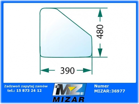 Szyba drzwi dolna Belarus 80 82 900 920 806700011-05 80-6700011-05-28132