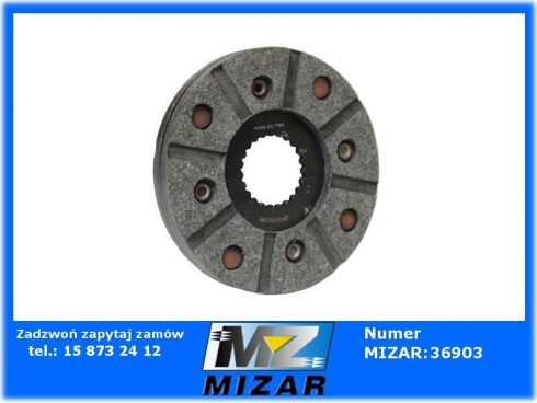 Tarcza hamulca New Holland fi 102 23z 81867258-28549