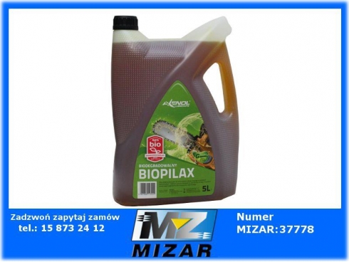 Biopilax 5l Axenol olej do pił i prowadnic-28577