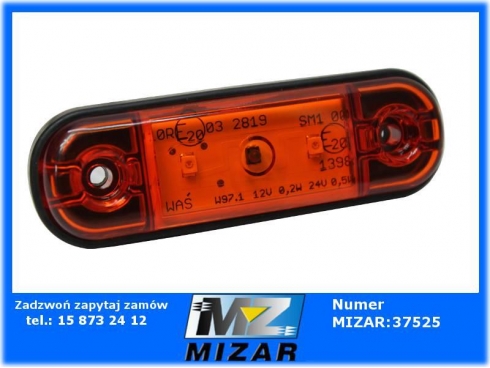 Lampa obrysowa boczna W97.1 12V 24V LED uniwerslana-28630