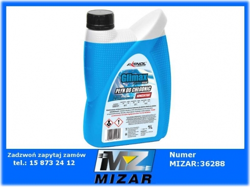 Koncentrat płynu do chłodnic niebieski 1l Glimax Axenol-28784