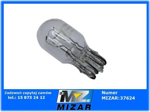 Żarówka 12V 21W 5W całoszklana W21/5W-28759