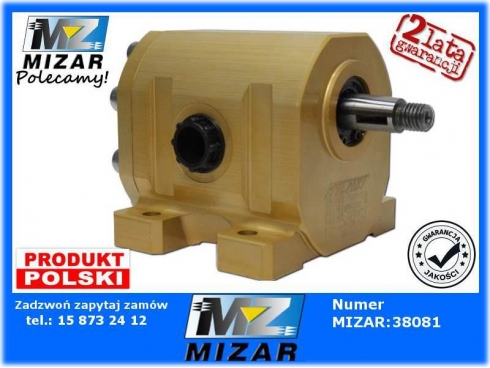 Pompa hydrauliczna podnośnika C-330 C-328 aluminiowa wzmocniona Premium złota 32l/min. HYLMET 42371290-28962