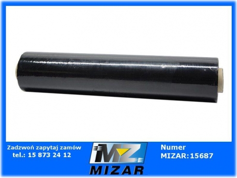 Folia stretch strecz czarny 23µm 500mm 3kg-29084