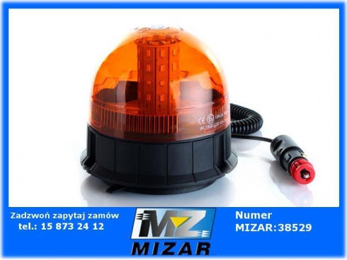 Lampa ostrzegawacza Micro Led 12V 24V na magnes-29350