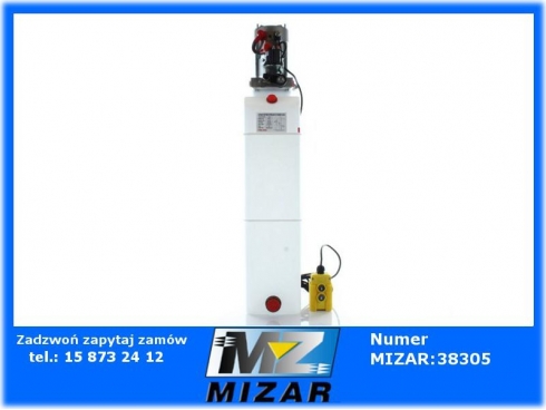 Agregat hydrauliczny wywrotu 12V 1,6kW 18l PILOT-30183