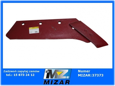 Lemiesz prawy 16'' z dłutem zam. Kverneland Waryński 073004 -30439