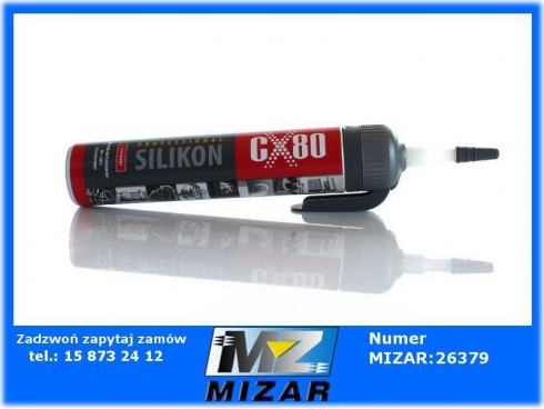 CX-80 SILIKON CZERWONY 210g 380'C PROFESJONAL-30488