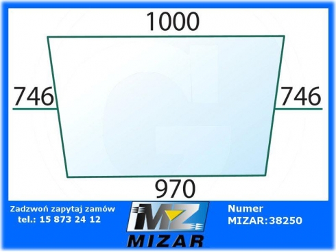 Szyba przednia Deutz Agrosun 100 120 140 0.9234.210.020-31046