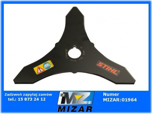 TARCZA TNĄCA 3Z 250mm fi 25,4mm TRÓJZĄB STIHL-31227