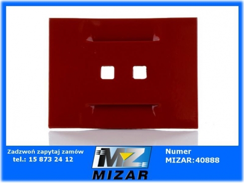 Skrobak zgarniak 120x90x4mm Oryginał Kverneland 00048230-31254