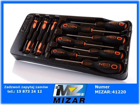 Wkrętaki PZ TX precyzyjne 12szt. Neo wkładka-31529