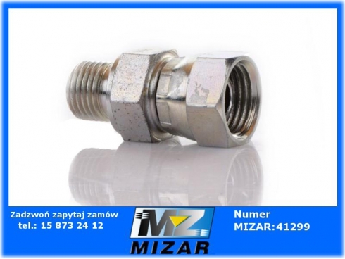 Przyłącze proste AB M16x1,5 10l nastawne GZ 1/4'' ED-31801