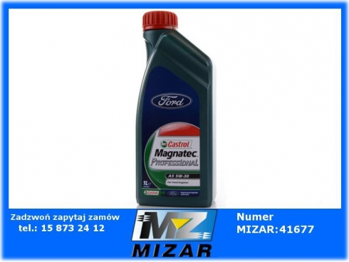 Olej Castrol Magnetec Professional 5W30 1l API SN/CF, ACEA A1/B1/A5/B5 FORD WSS-M2C-913 B/C-32170