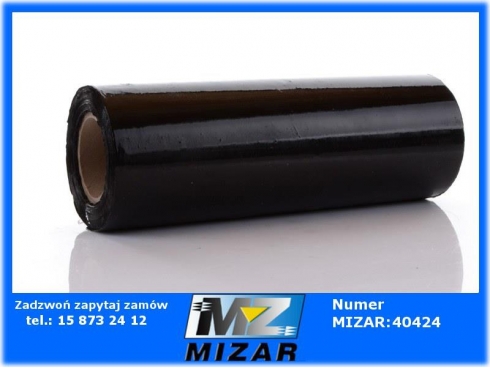 Folia stretch strecz czarny 23µm 250mm 1kg-32144