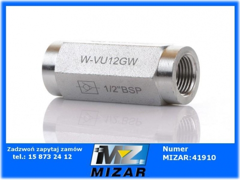 Zawór zwrotny 1/2" BSP W-VU12GW Waryński-32646