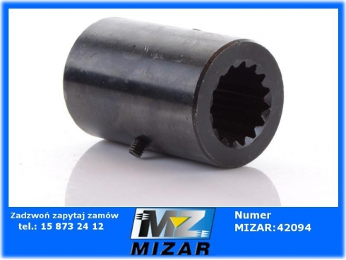 Tuleja łącząca przedniego wału 15Z Ford New Holand 82006339 E9NN4684BA12B F1NN4684AA12B-32876