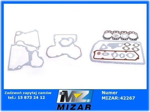 Zestaw uszczelek John Deere RE524748 RE38857 AR97178 AR100424 RE12459 RE16922 RE501571-32936