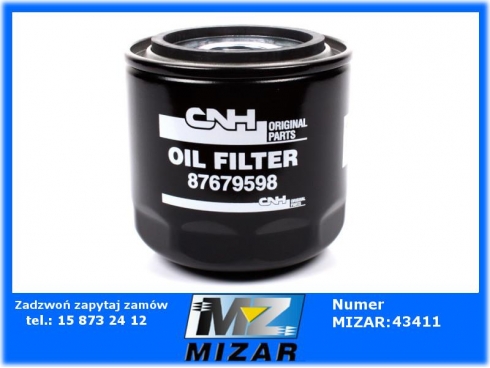 Filtr oleju oryginał CNH New Holland Case 87679598-34088