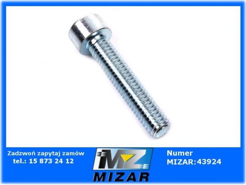 Śruba imbusowa M6x30mm kl. 8.8 ocynk 1szt.-34792