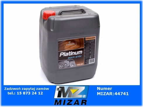 Olej Platinum Multi Stou 10W40 20l-34988